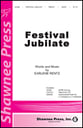 Festival Jubilate SATB choral sheet music cover